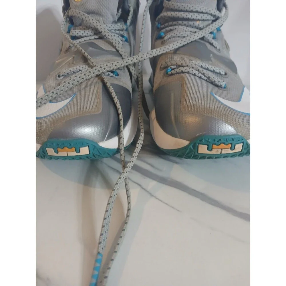Nike LeBron 13 “Blue Lagoon” Hologram Basketball Shoes Men’s 7